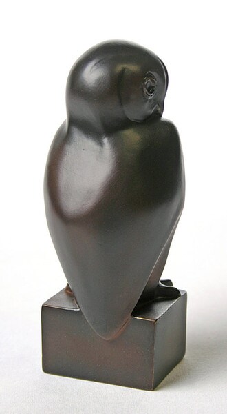 Owl by Francois Pompon Artist Reproduction figurines French Sculptor